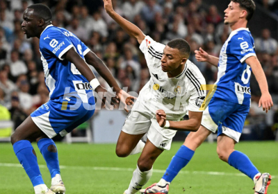 Kylian Mbappe scores again as Real Madrid survive late push from Alaves